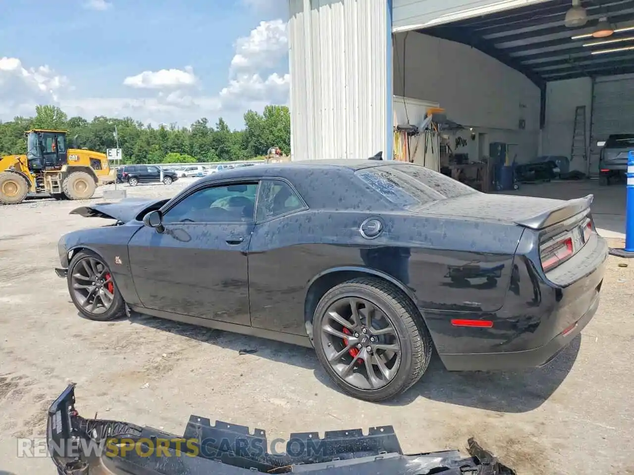2 fotografías del automóvil dañado 2C3CDZFJ4NH255019 DODGE CHALLENGER 2022
