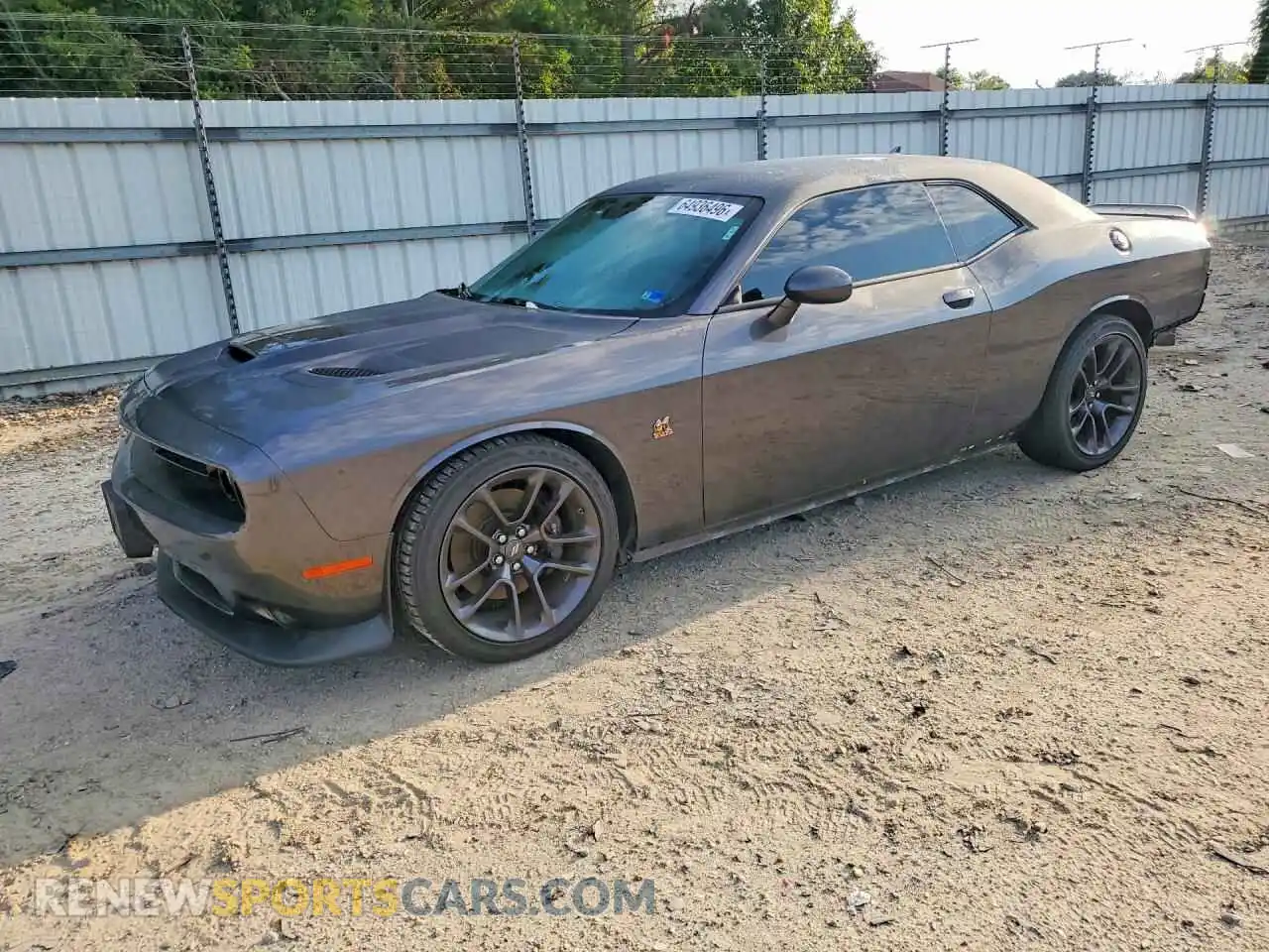 1 Photograph of a damaged car 2C3CDZFJ4NH256851 DODGE CHALLENGER 2022