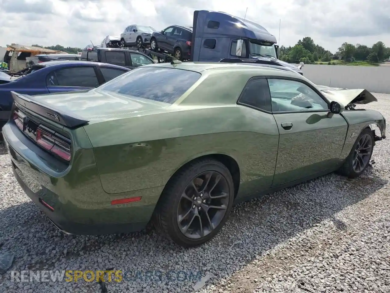 3 Photograph of a damaged car 2C3CDZFJ5NH237290 DODGE CHALLENGER 2022