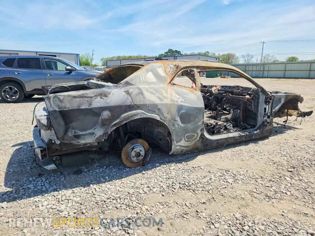 3 Photograph of a damaged car 2C3CDZFJ6NH245723 DODGE CHALLENGER 2022