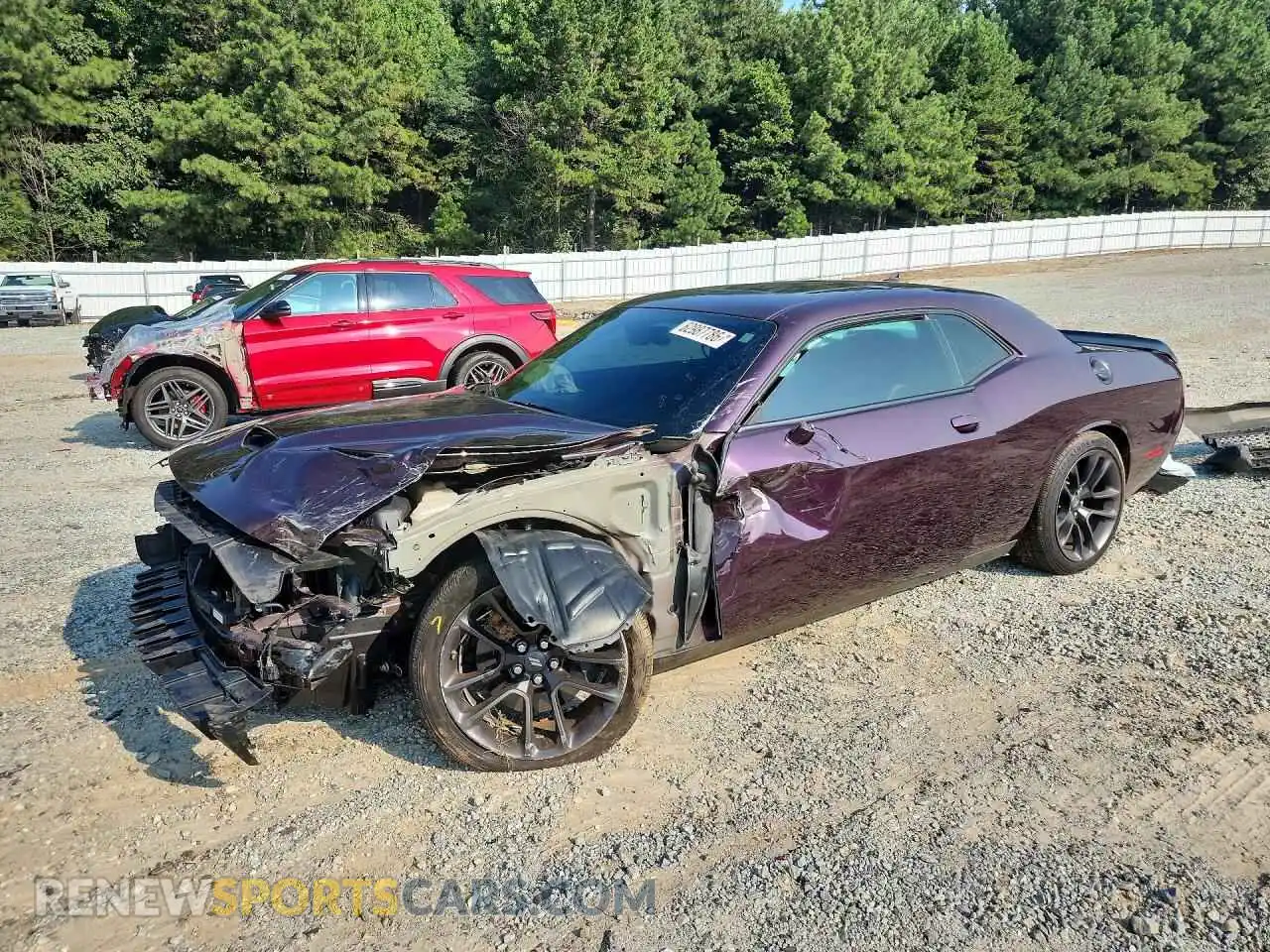 1 Photograph of a damaged car 2C3CDZFJ7NH160311 DODGE CHALLENGER 2022