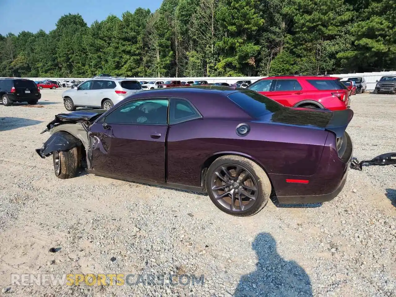 2 Photograph of a damaged car 2C3CDZFJ7NH160311 DODGE CHALLENGER 2022