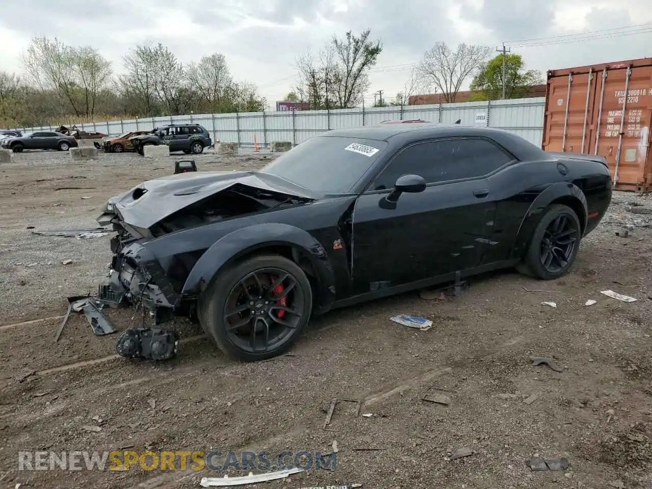 1 Photograph of a damaged car 2C3CDZFJ8NH191454 DODGE CHALLENGER 2022