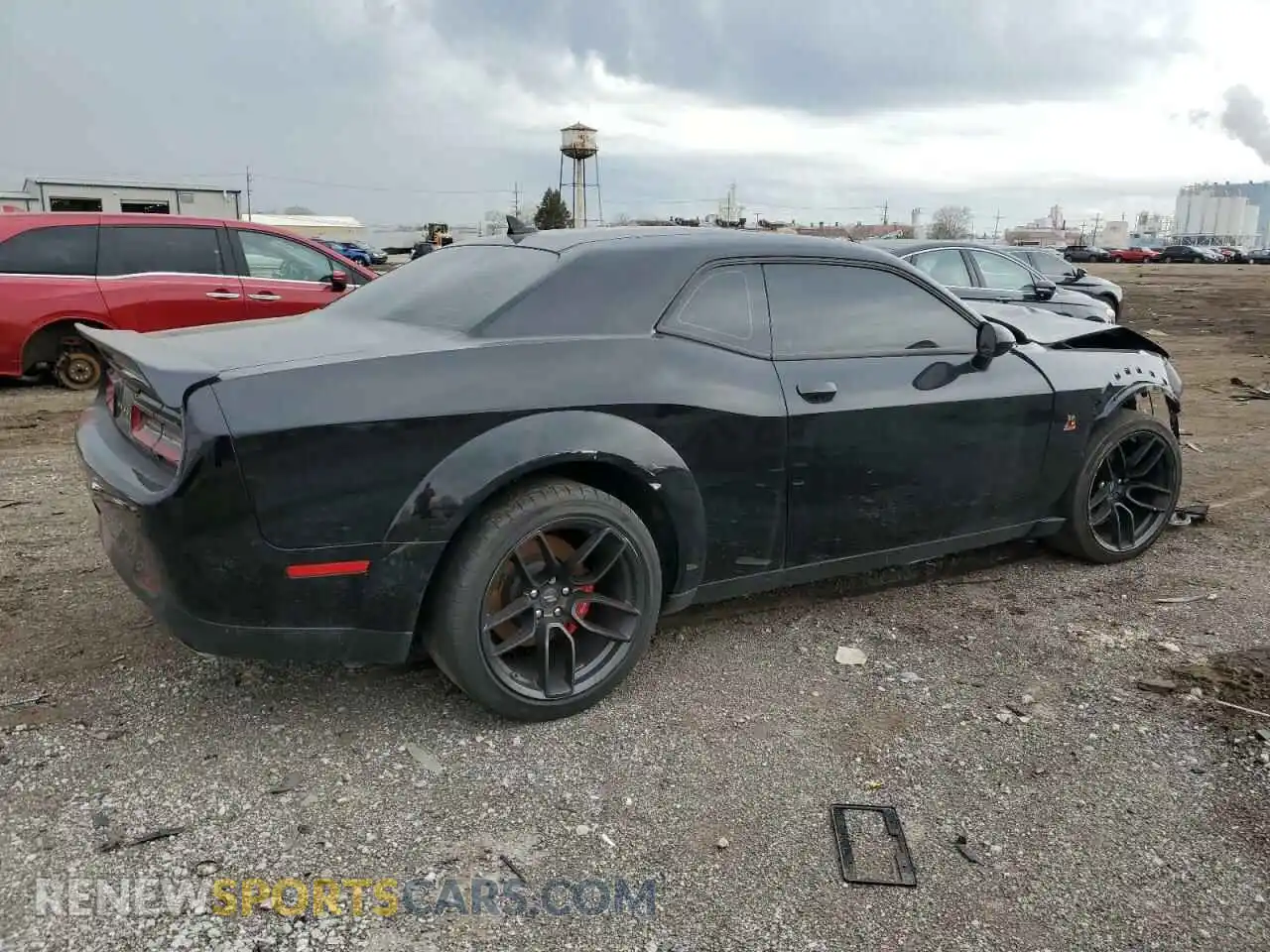 3 Photograph of a damaged car 2C3CDZFJ8NH191454 DODGE CHALLENGER 2022