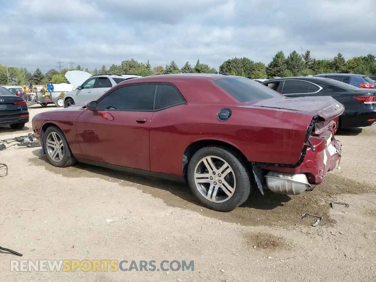 2 Photograph of a damaged car 2C3CDZJG0NH118025 DODGE CHALLENGER 2022