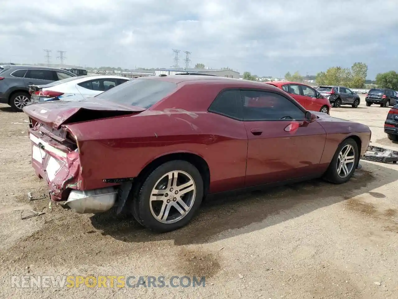 3 Photograph of a damaged car 2C3CDZJG0NH118025 DODGE CHALLENGER 2022