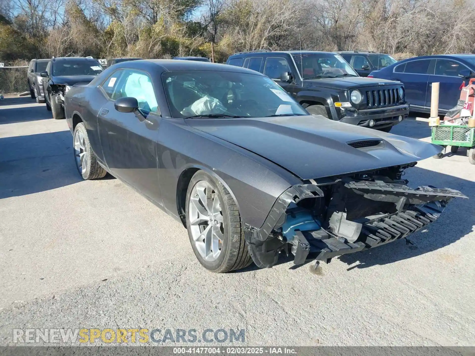 1 Photograph of a damaged car 2C3CDZJG0NH123385 DODGE CHALLENGER 2022