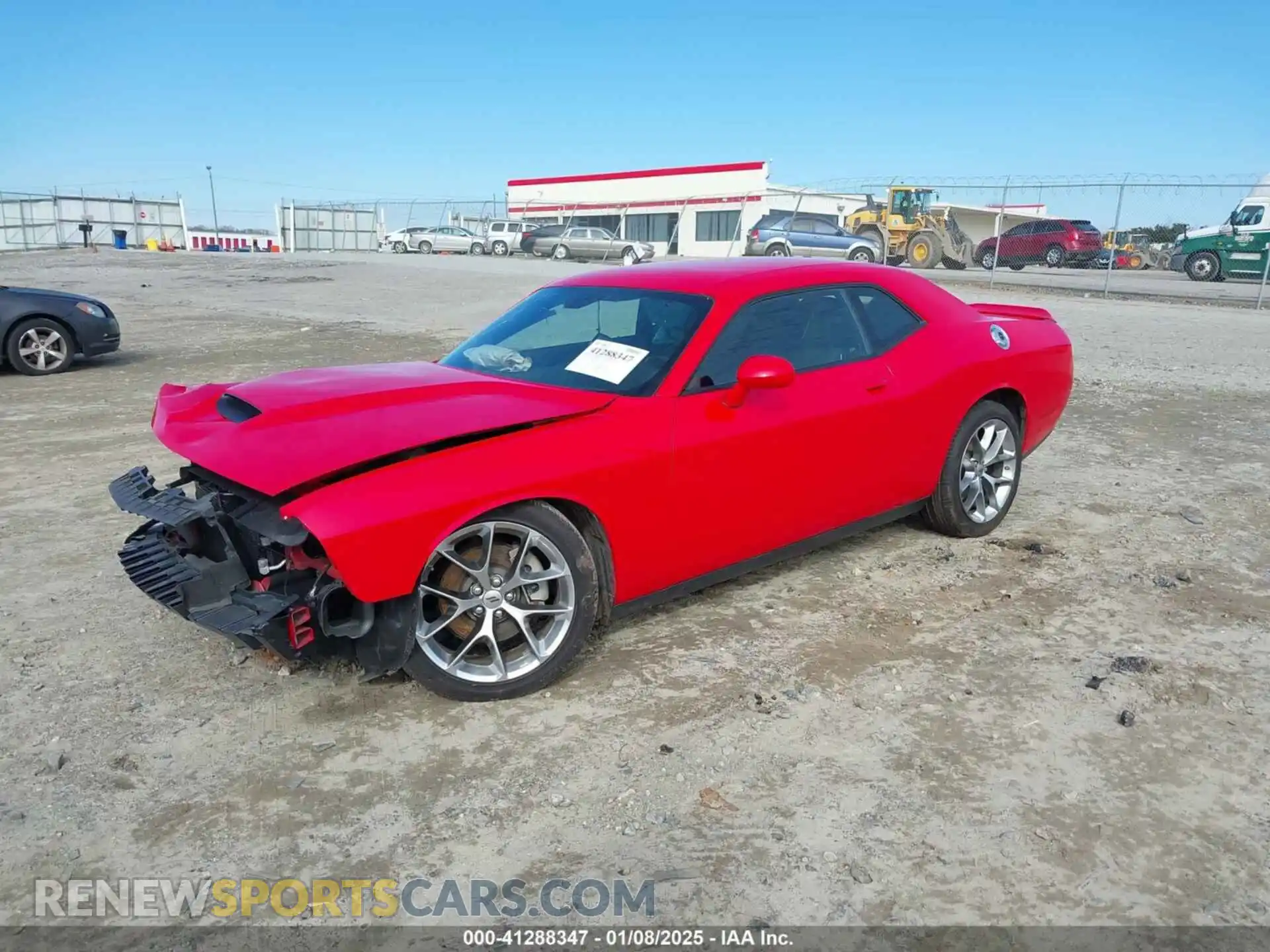 2 Photograph of a damaged car 2C3CDZJG0NH131728 DODGE CHALLENGER 2022