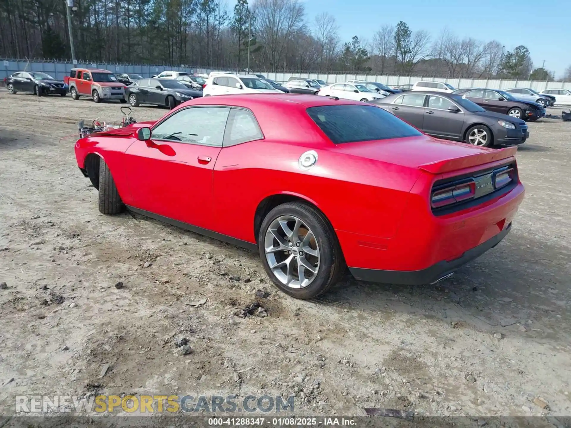 3 Photograph of a damaged car 2C3CDZJG0NH131728 DODGE CHALLENGER 2022