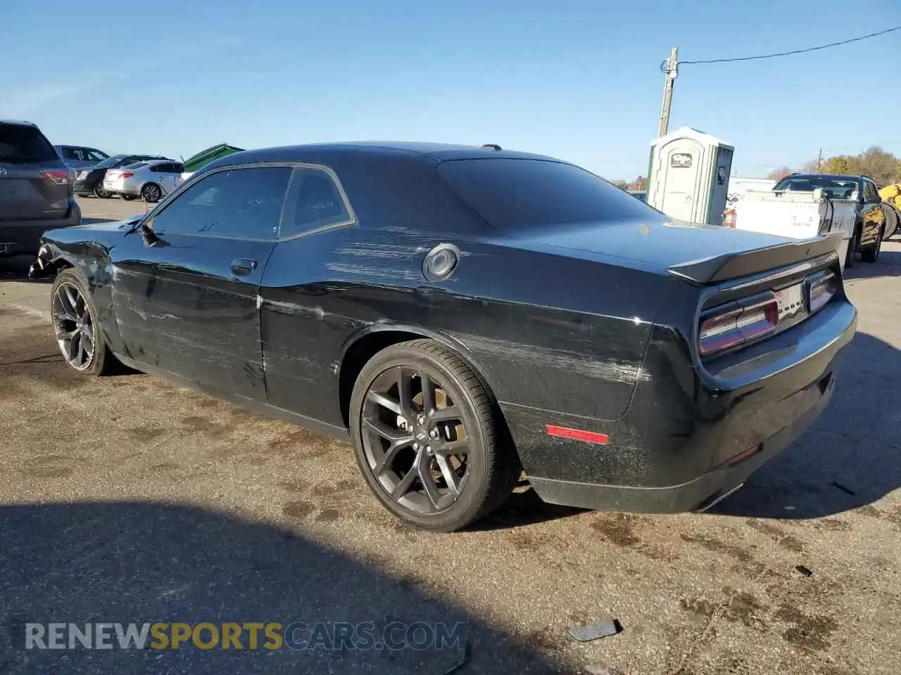 2 Photograph of a damaged car 2C3CDZJG0NH164776 DODGE CHALLENGER 2022