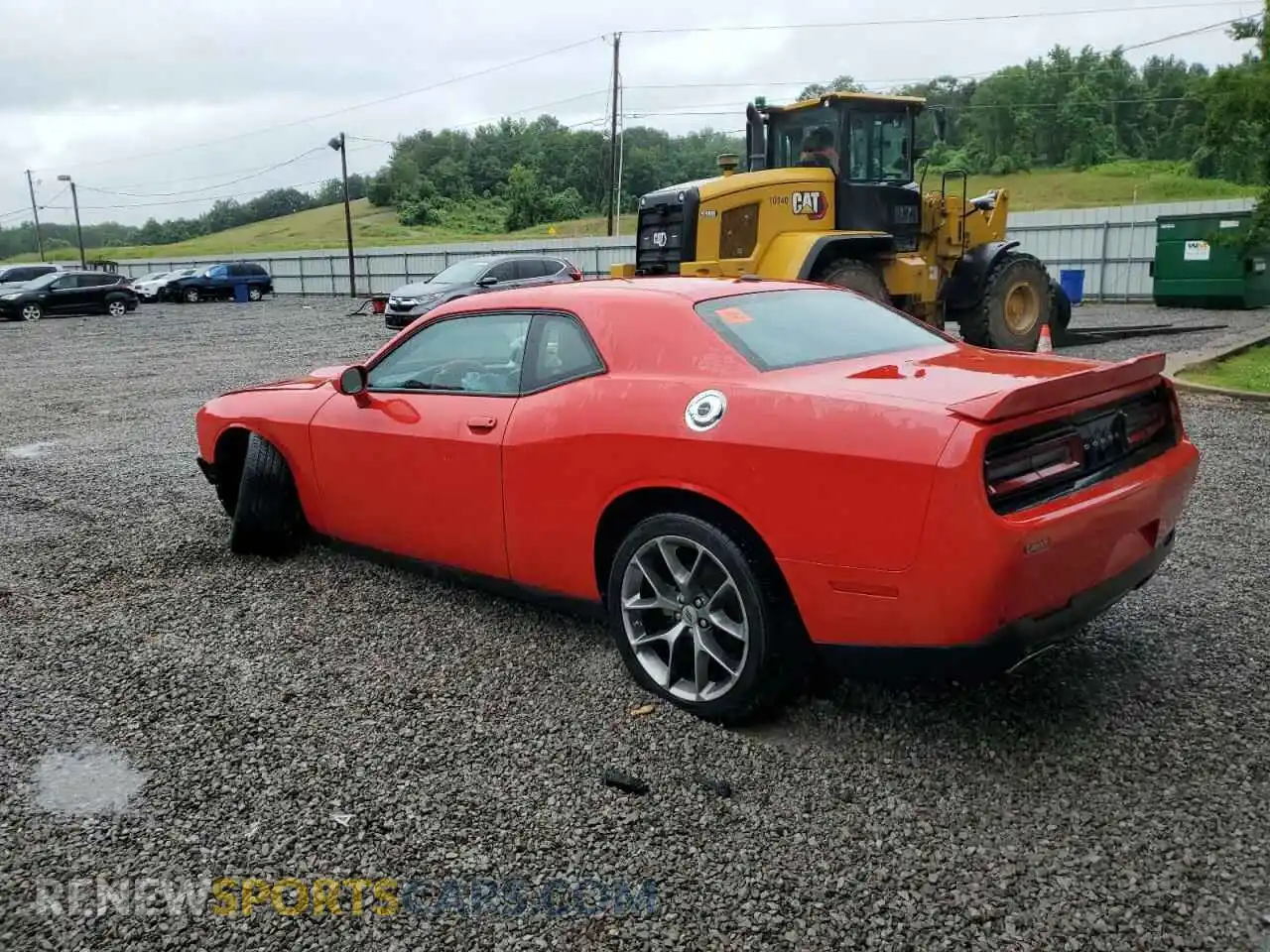 2 fotografías del automóvil dañado 2C3CDZJG0NH211482 DODGE CHALLENGER 2022