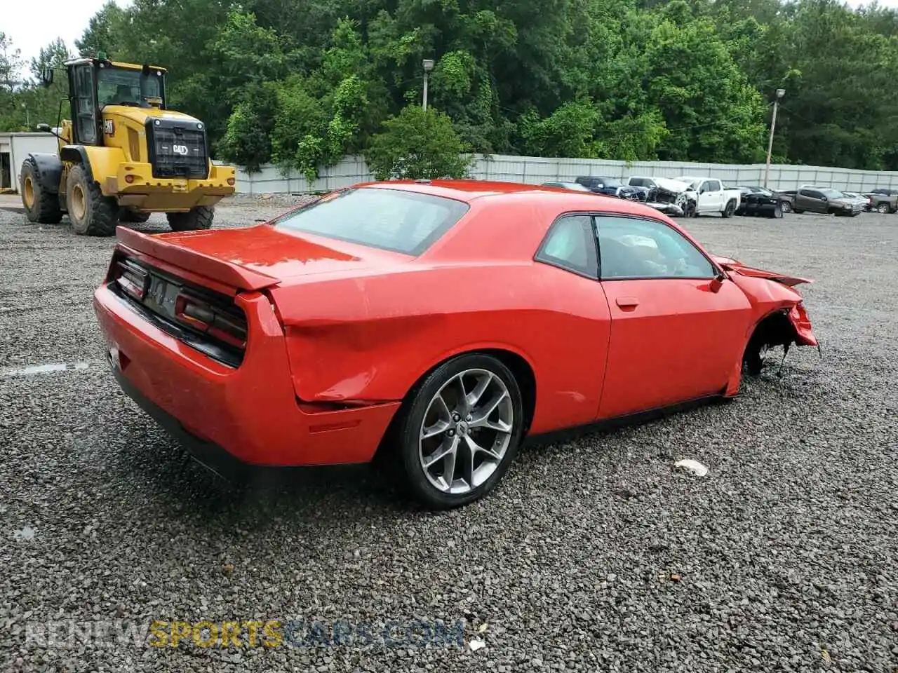 3 fotografías del automóvil dañado 2C3CDZJG0NH211482 DODGE CHALLENGER 2022