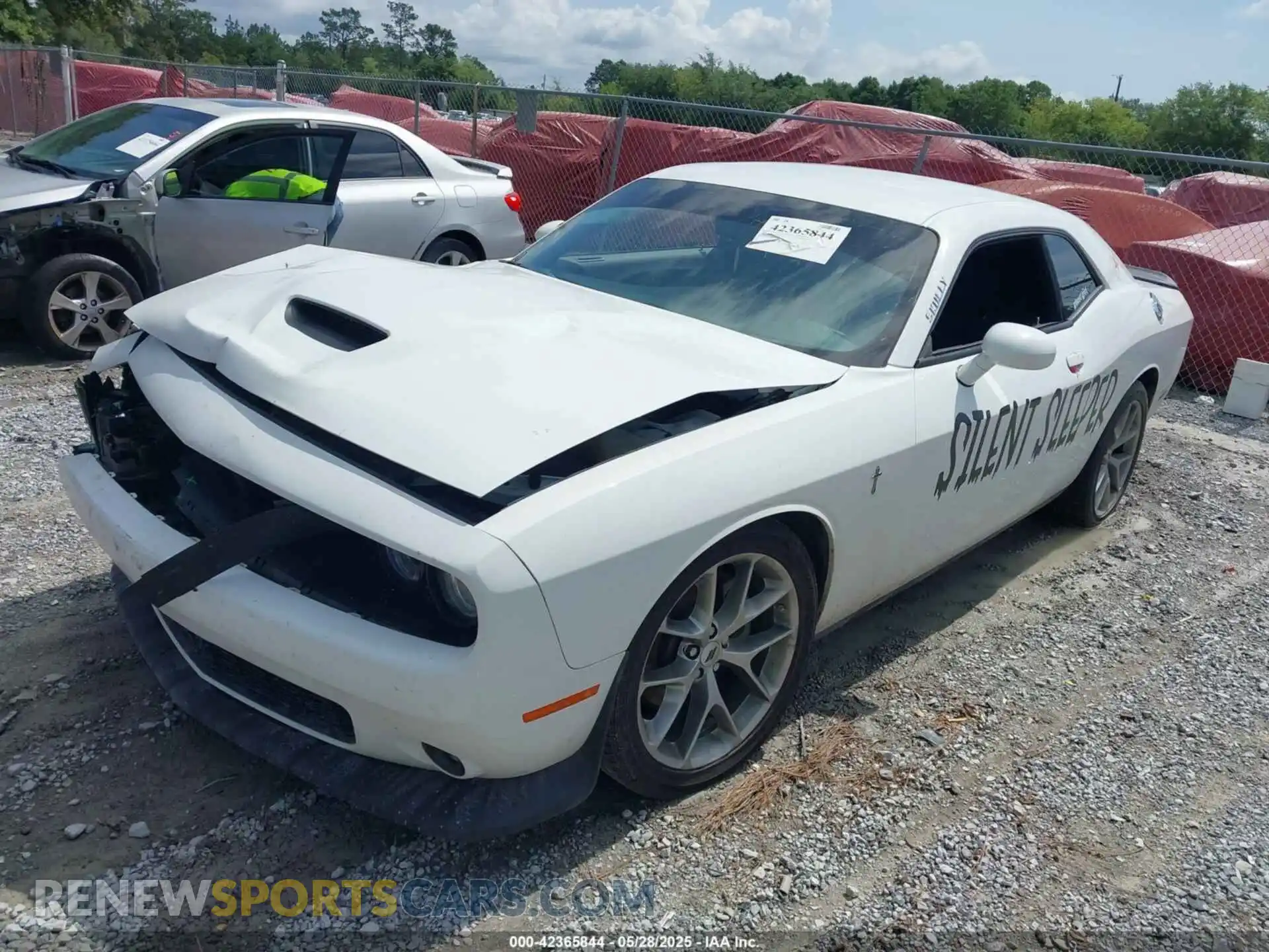 2 Photograph of a damaged car 2C3CDZJG0NH237466 DODGE CHALLENGER 2022
