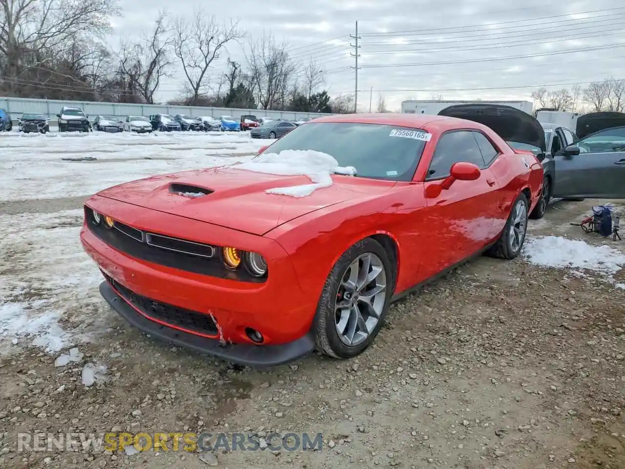 1 Photograph of a damaged car 2C3CDZJG1NH137666 DODGE CHALLENGER 2022