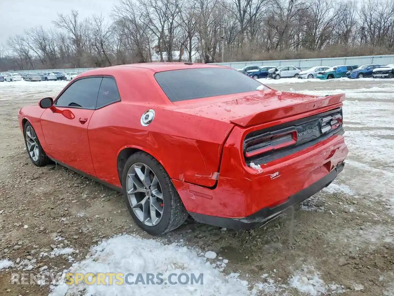 2 Photograph of a damaged car 2C3CDZJG1NH137666 DODGE CHALLENGER 2022