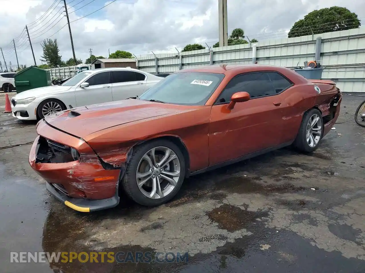 1 fotografías del automóvil dañado 2C3CDZJG1NH238710 DODGE CHALLENGER 2022