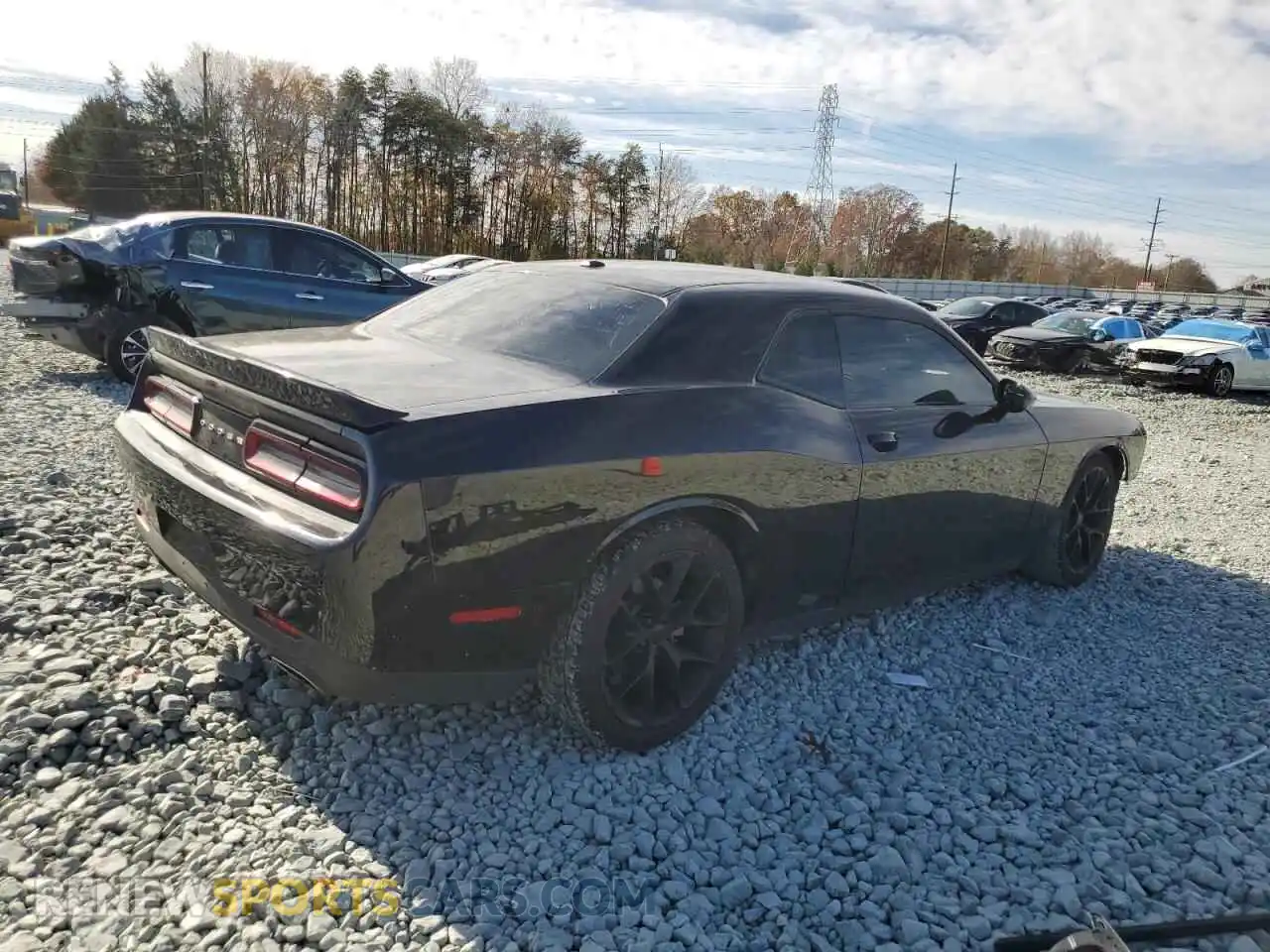3 Photograph of a damaged car 2C3CDZJG1NH249691 DODGE CHALLENGER 2022