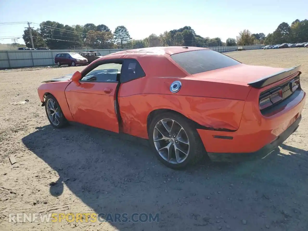 2 Photograph of a damaged car 2C3CDZJG2NH191221 DODGE CHALLENGER 2022