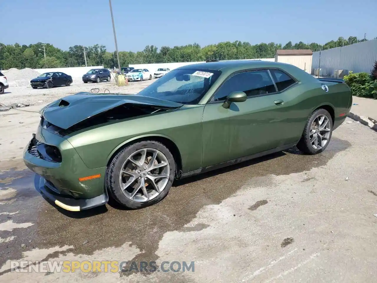 1 Photograph of a damaged car 2C3CDZJG2NH230096 DODGE CHALLENGER 2022