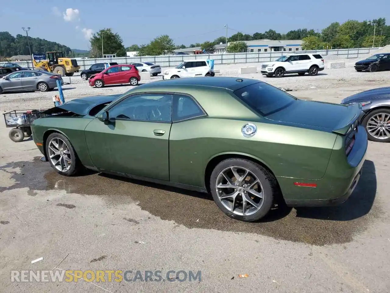 2 Photograph of a damaged car 2C3CDZJG2NH230096 DODGE CHALLENGER 2022