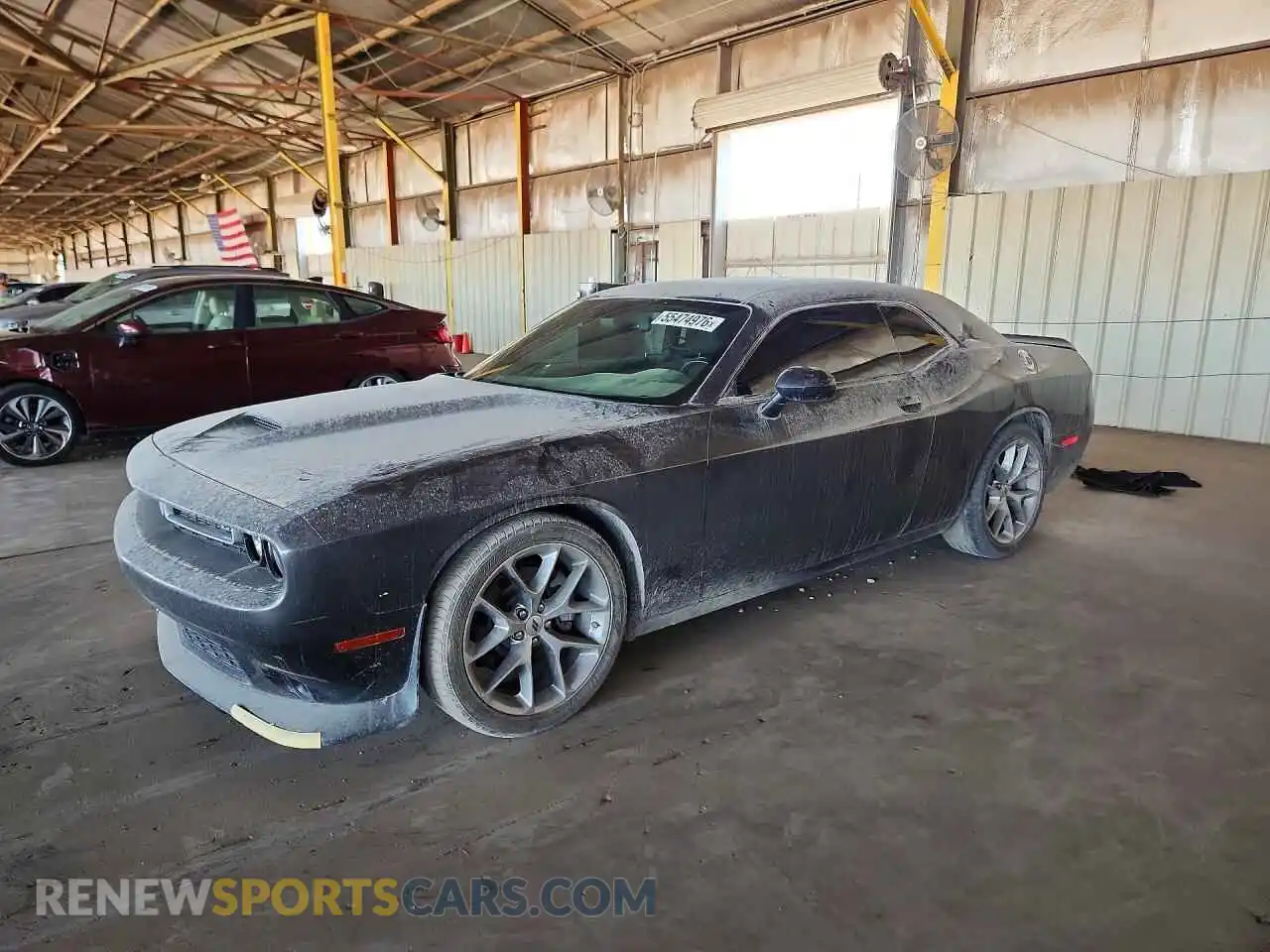 1 Photograph of a damaged car 2C3CDZJG2NH249697 DODGE CHALLENGER 2022