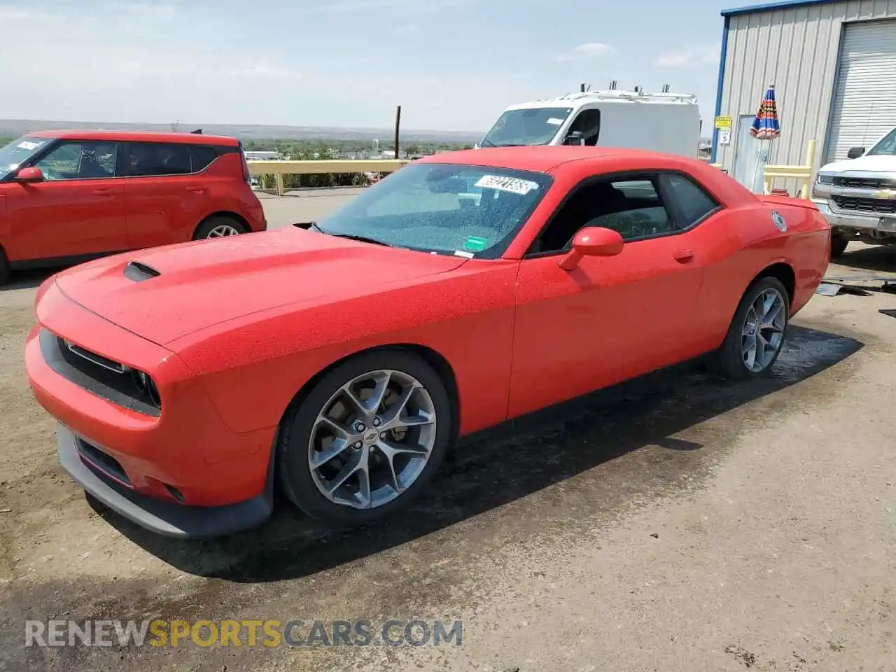 1 Photograph of a damaged car 2C3CDZJG3NH211265 DODGE CHALLENGER 2022