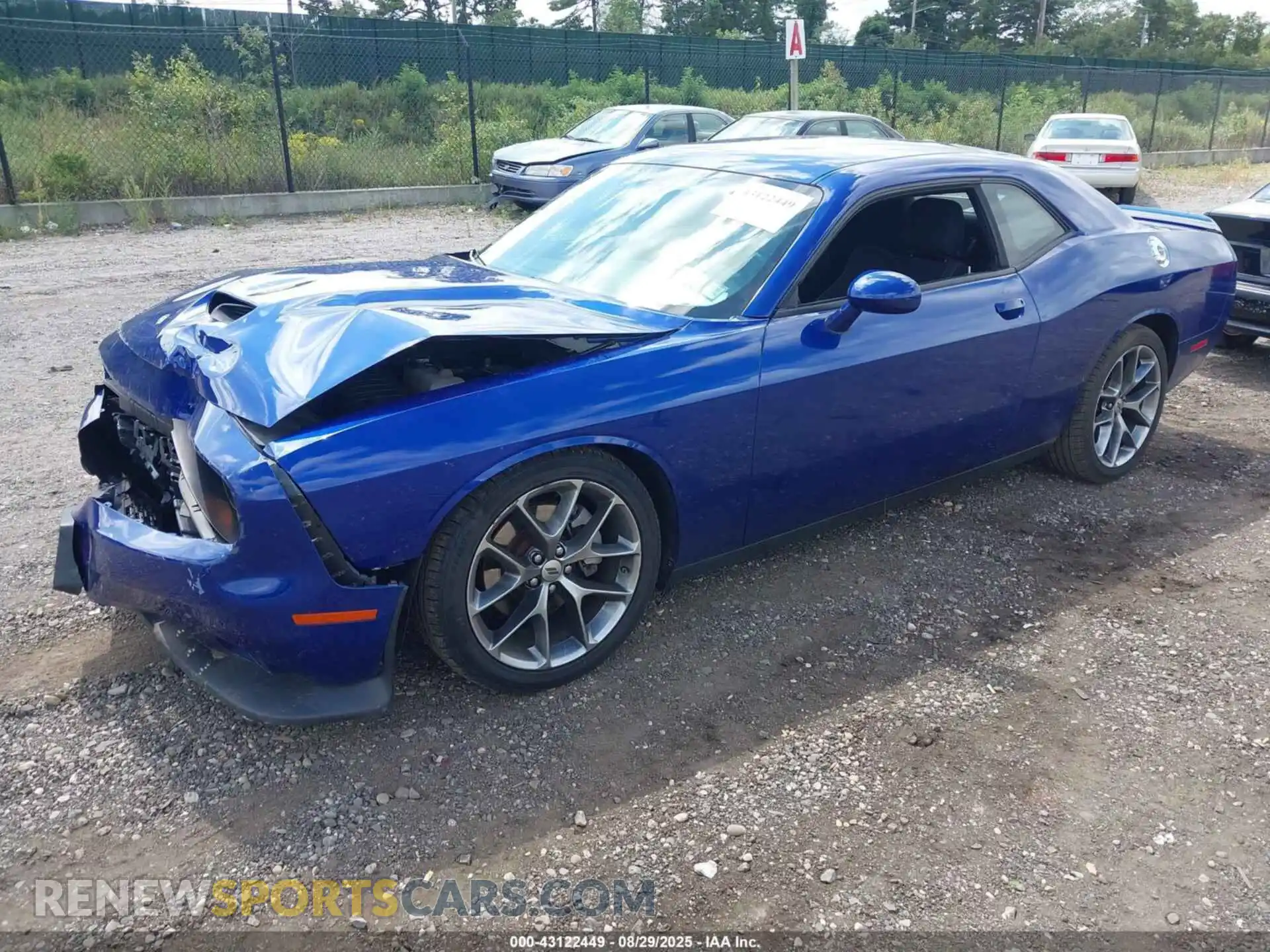 2 Photograph of a damaged car 2C3CDZJG3NH211458 DODGE CHALLENGER 2022