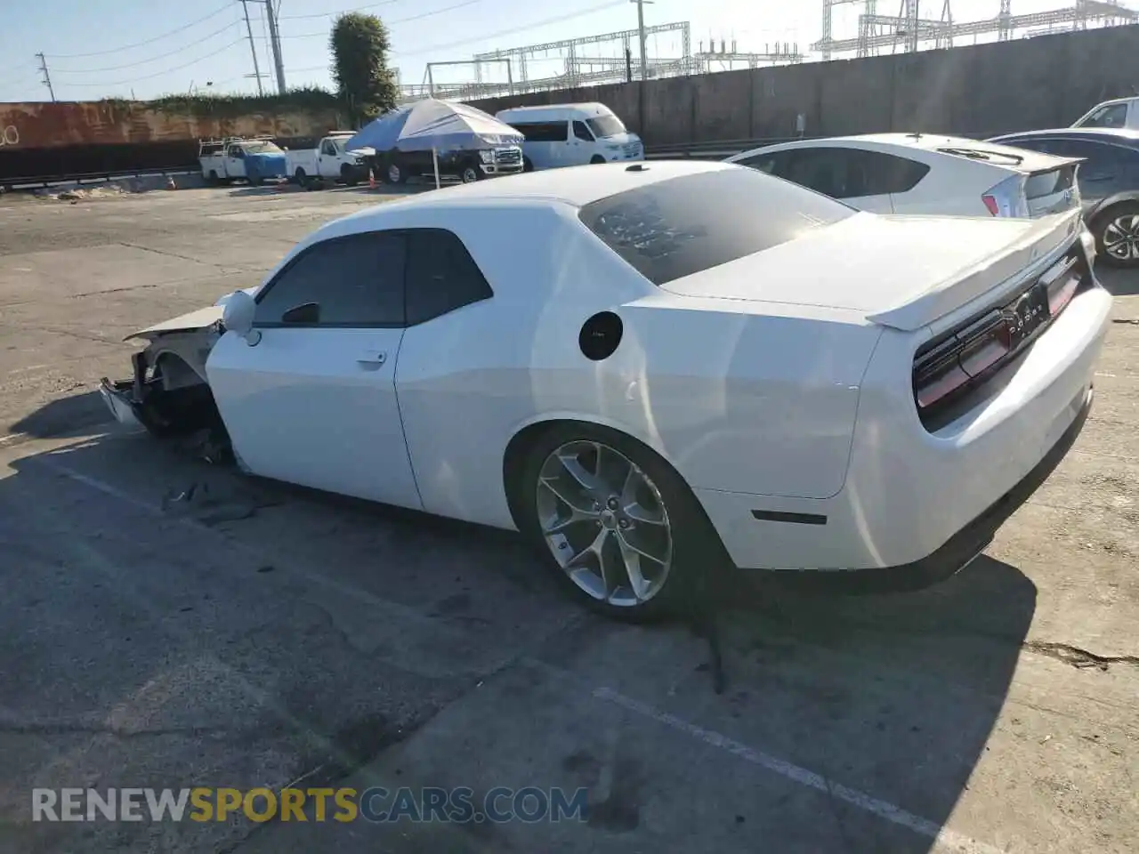 2 Photograph of a damaged car 2C3CDZJG3NH260207 DODGE CHALLENGER 2022