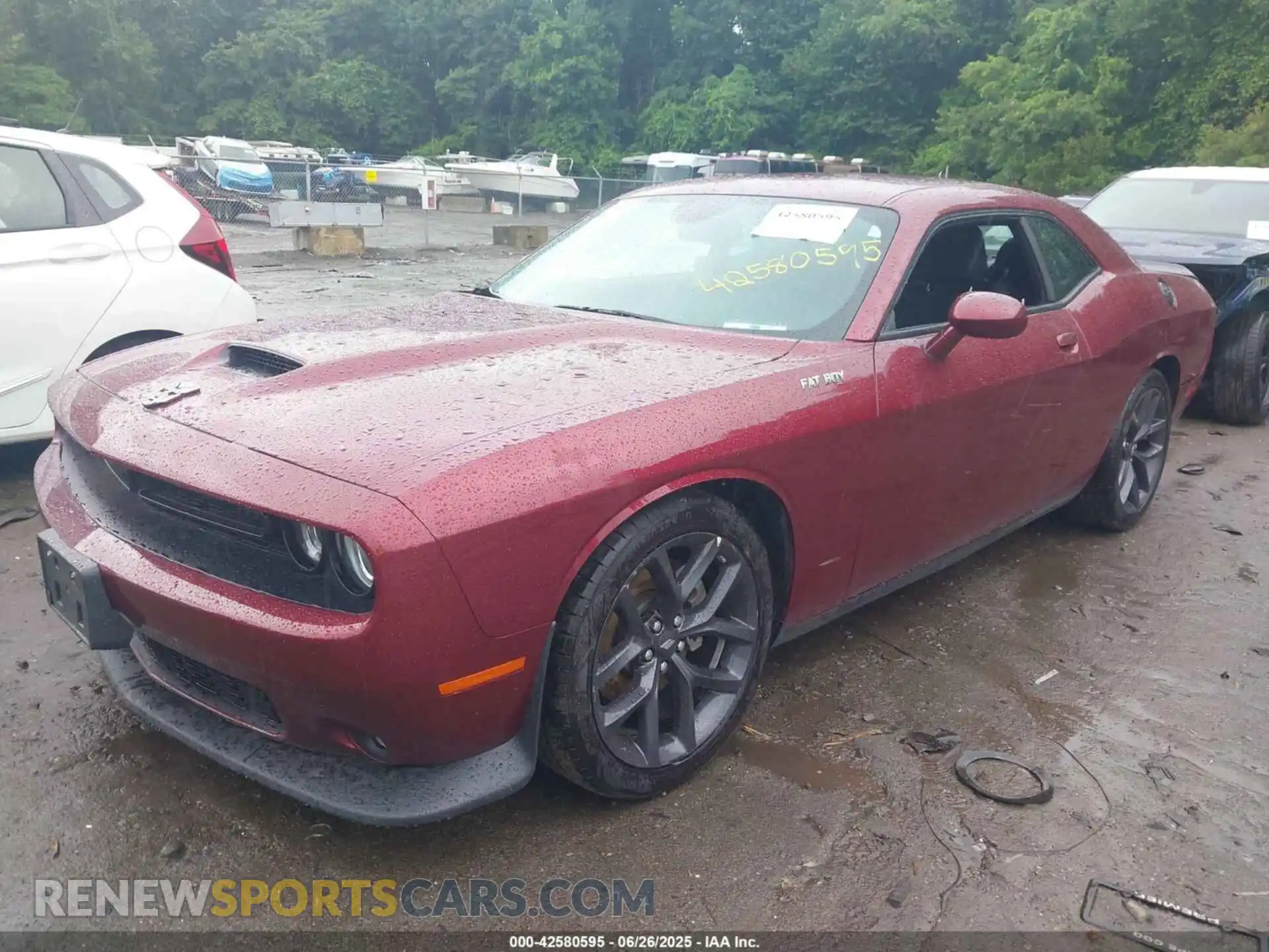 2 Photograph of a damaged car 2C3CDZJG3NH260725 DODGE CHALLENGER 2022