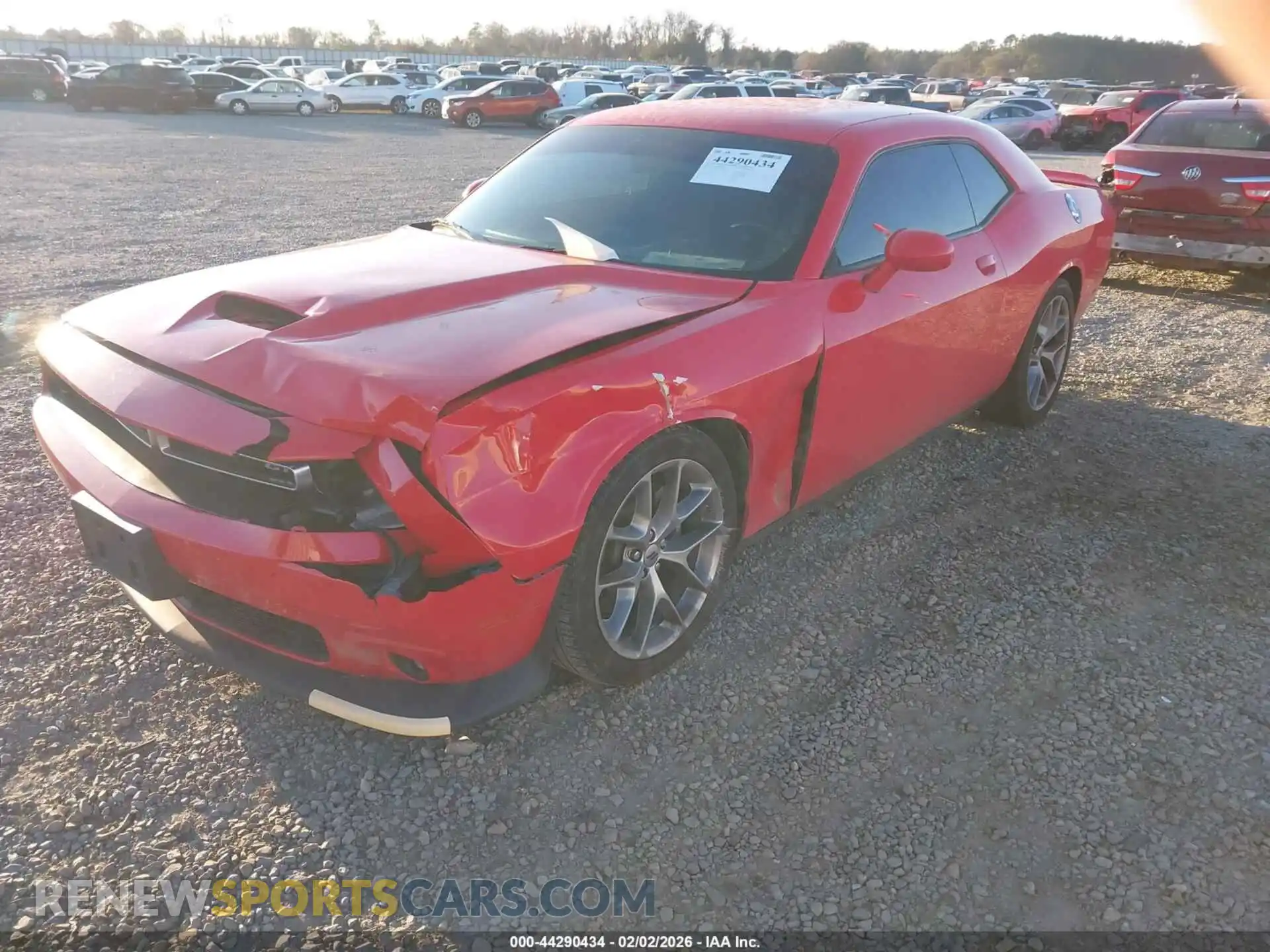 2 Photograph of a damaged car 2C3CDZJG4NH218435 DODGE CHALLENGER 2022