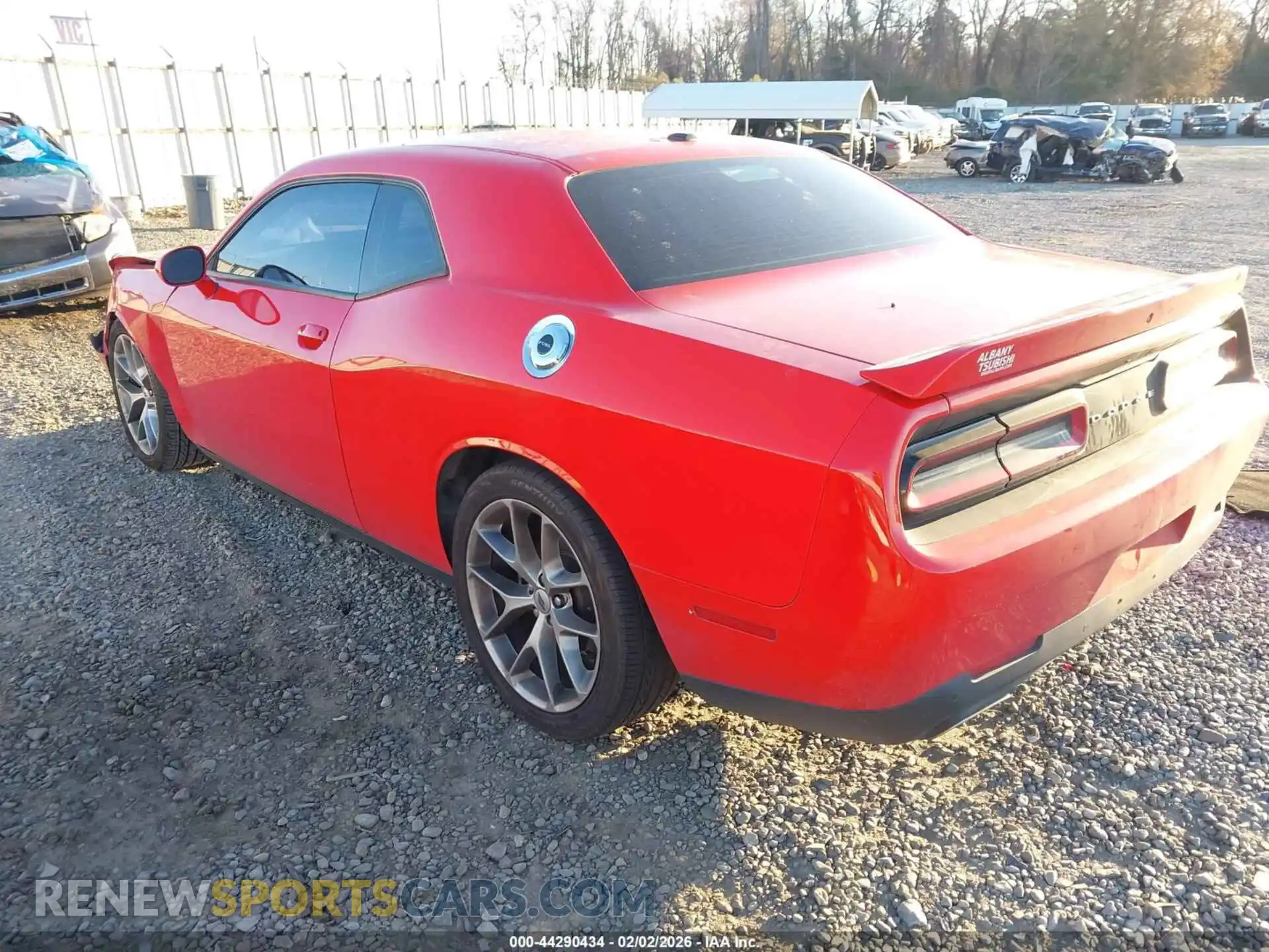 3 Photograph of a damaged car 2C3CDZJG4NH218435 DODGE CHALLENGER 2022