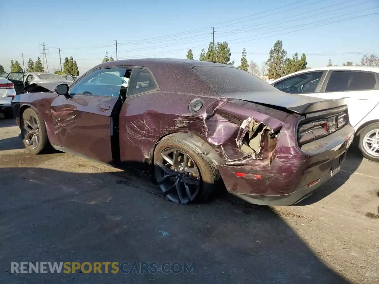 2 Photograph of a damaged car 2C3CDZJG4NH218936 DODGE CHALLENGER 2022