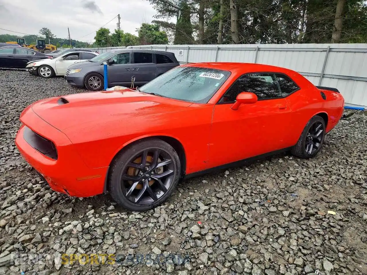 1 Photograph of a damaged car 2C3CDZJG4NH263424 DODGE CHALLENGER 2022