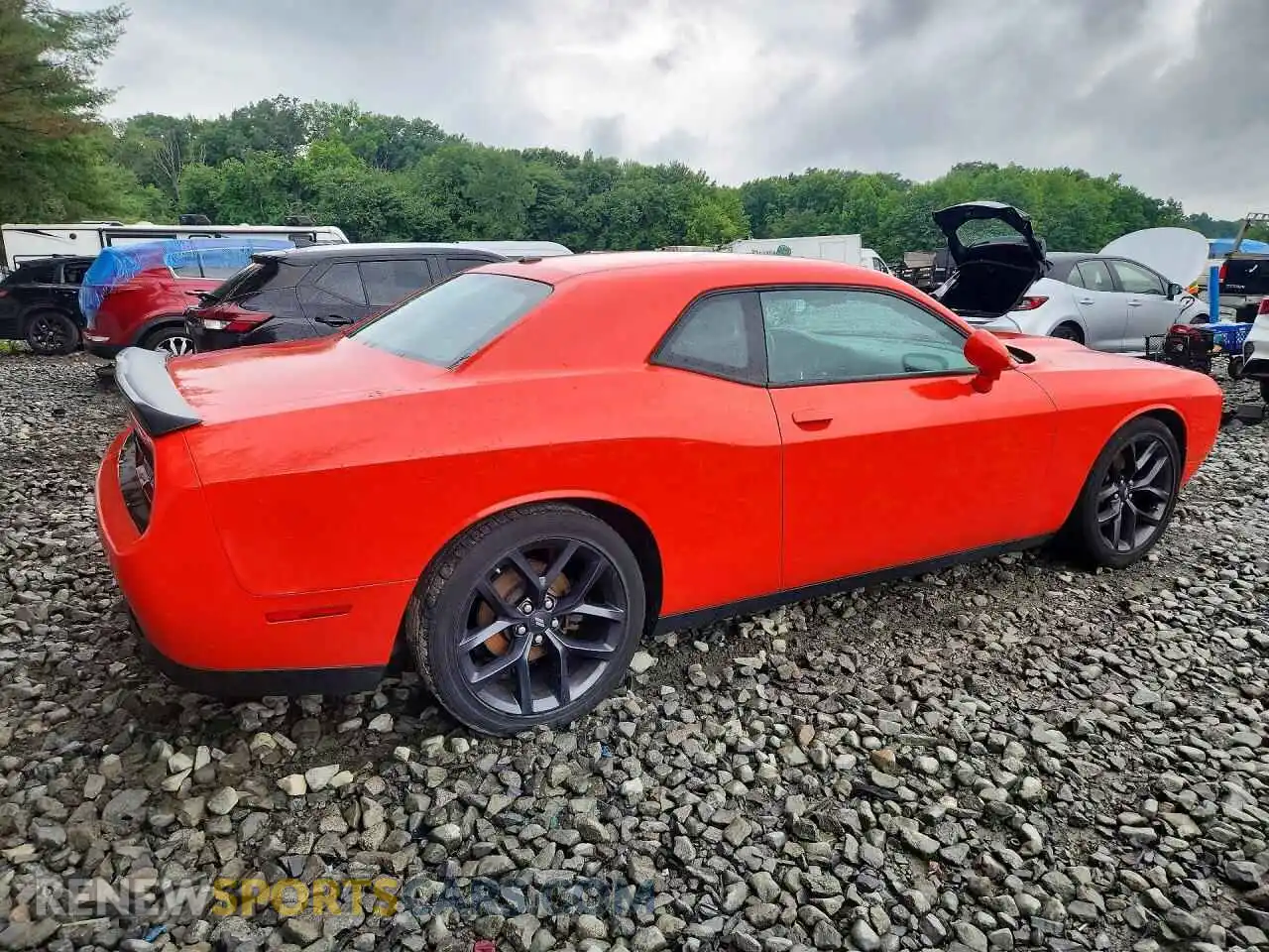 3 Photograph of a damaged car 2C3CDZJG4NH263424 DODGE CHALLENGER 2022