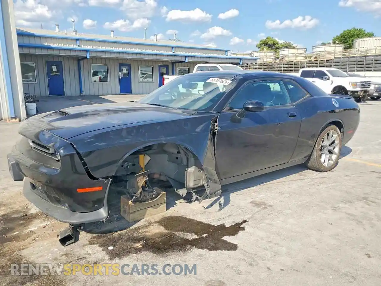 1 Photograph of a damaged car 2C3CDZJG5NH159895 DODGE CHALLENGER 2022
