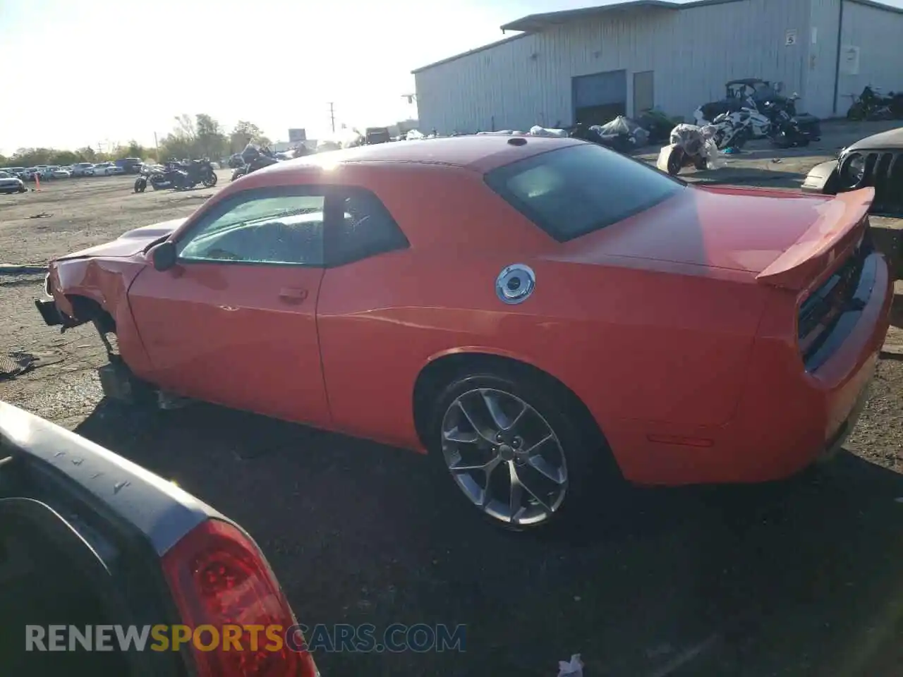 2 Photograph of a damaged car 2C3CDZJG5NH211462 DODGE CHALLENGER 2022