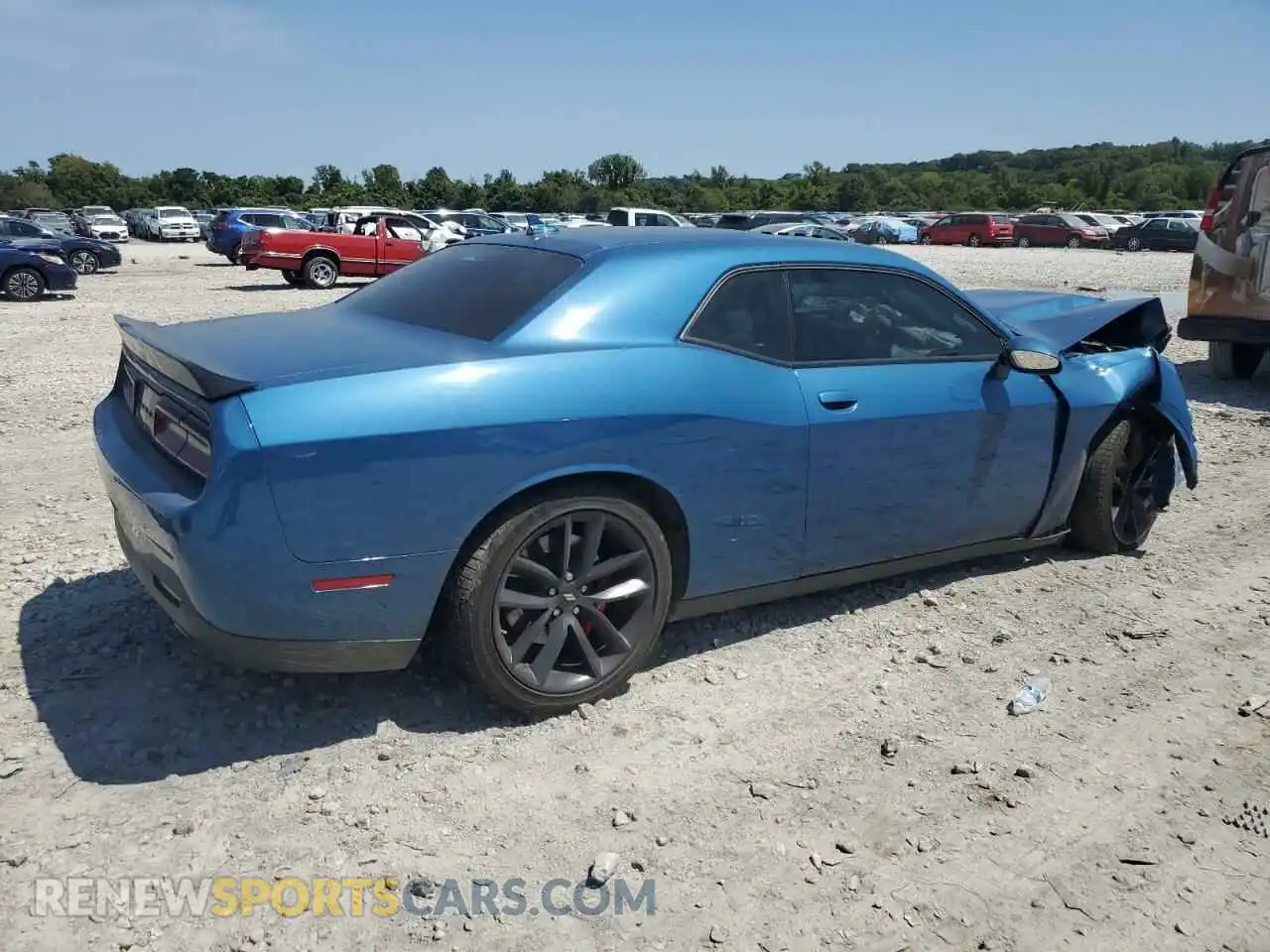 3 Photograph of a damaged car 2C3CDZJG5NH211994 DODGE CHALLENGER 2022