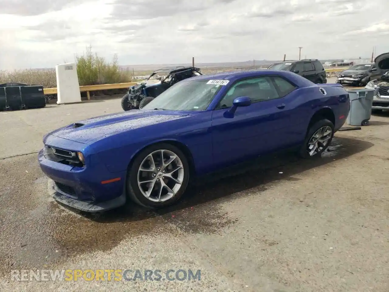 1 Photograph of a damaged car 2C3CDZJG5NH214829 DODGE CHALLENGER 2022