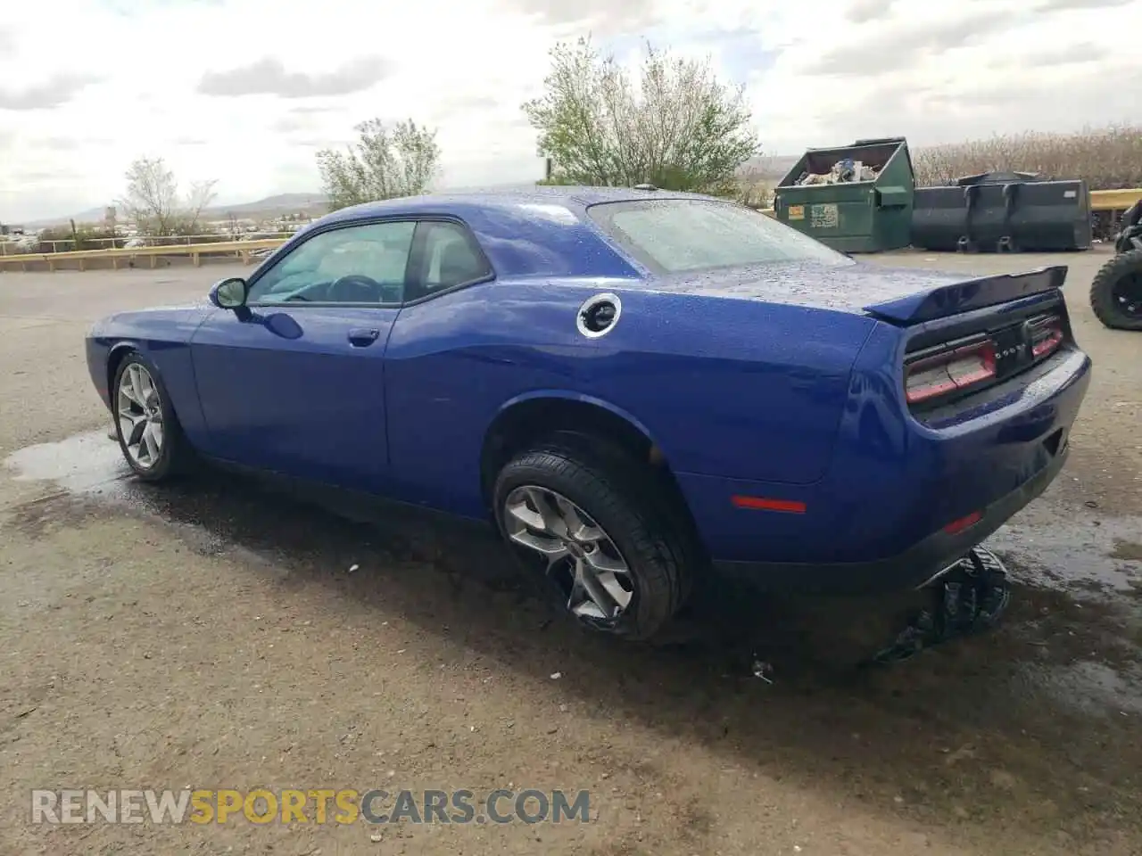 2 Photograph of a damaged car 2C3CDZJG5NH214829 DODGE CHALLENGER 2022