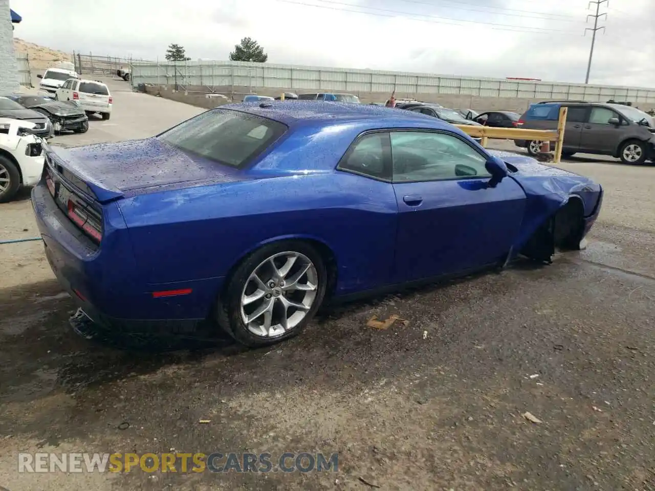 3 Photograph of a damaged car 2C3CDZJG5NH214829 DODGE CHALLENGER 2022