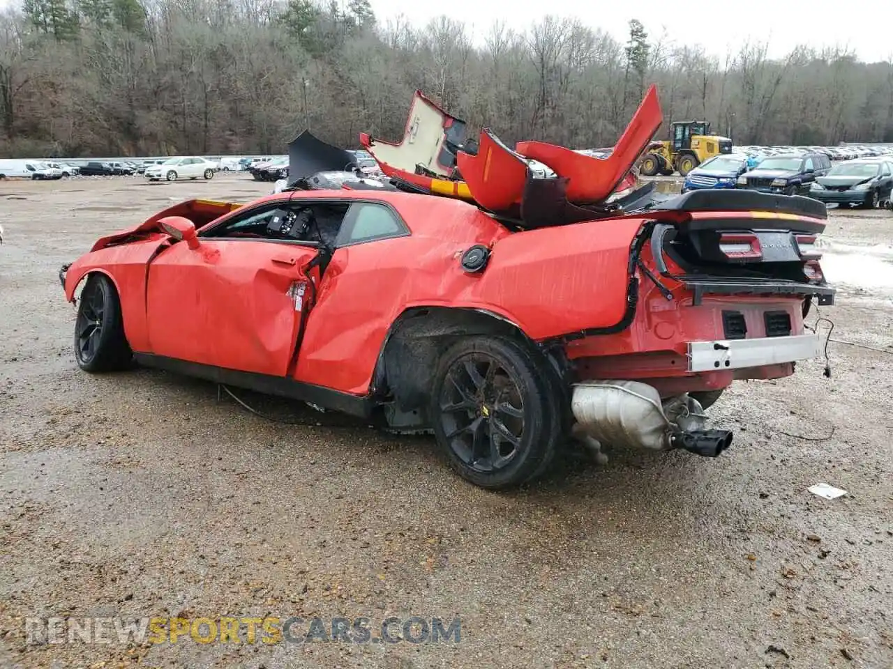 2 Photograph of a damaged car 2C3CDZJG5NH247345 DODGE CHALLENGER 2022