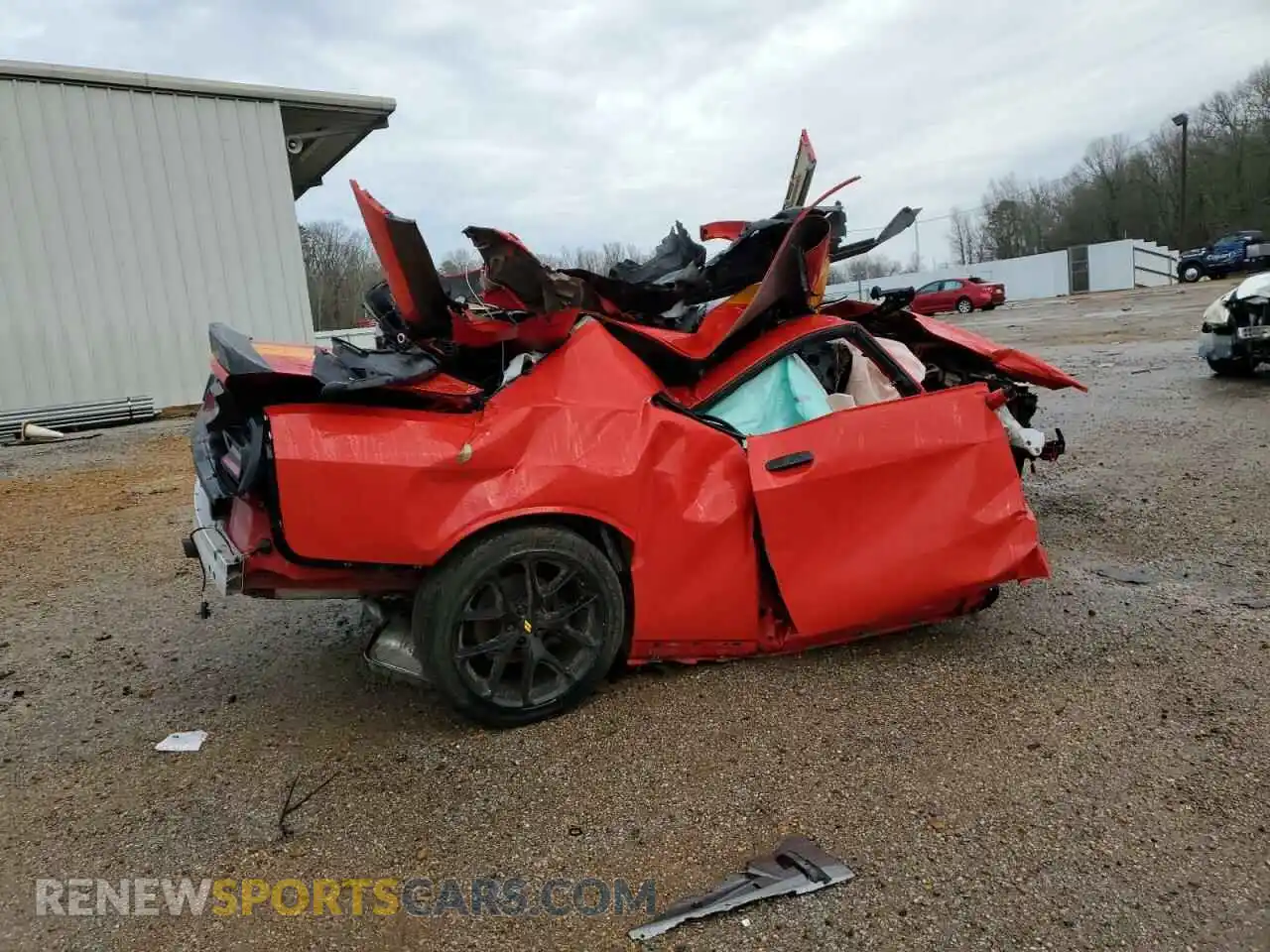 3 Photograph of a damaged car 2C3CDZJG5NH247345 DODGE CHALLENGER 2022