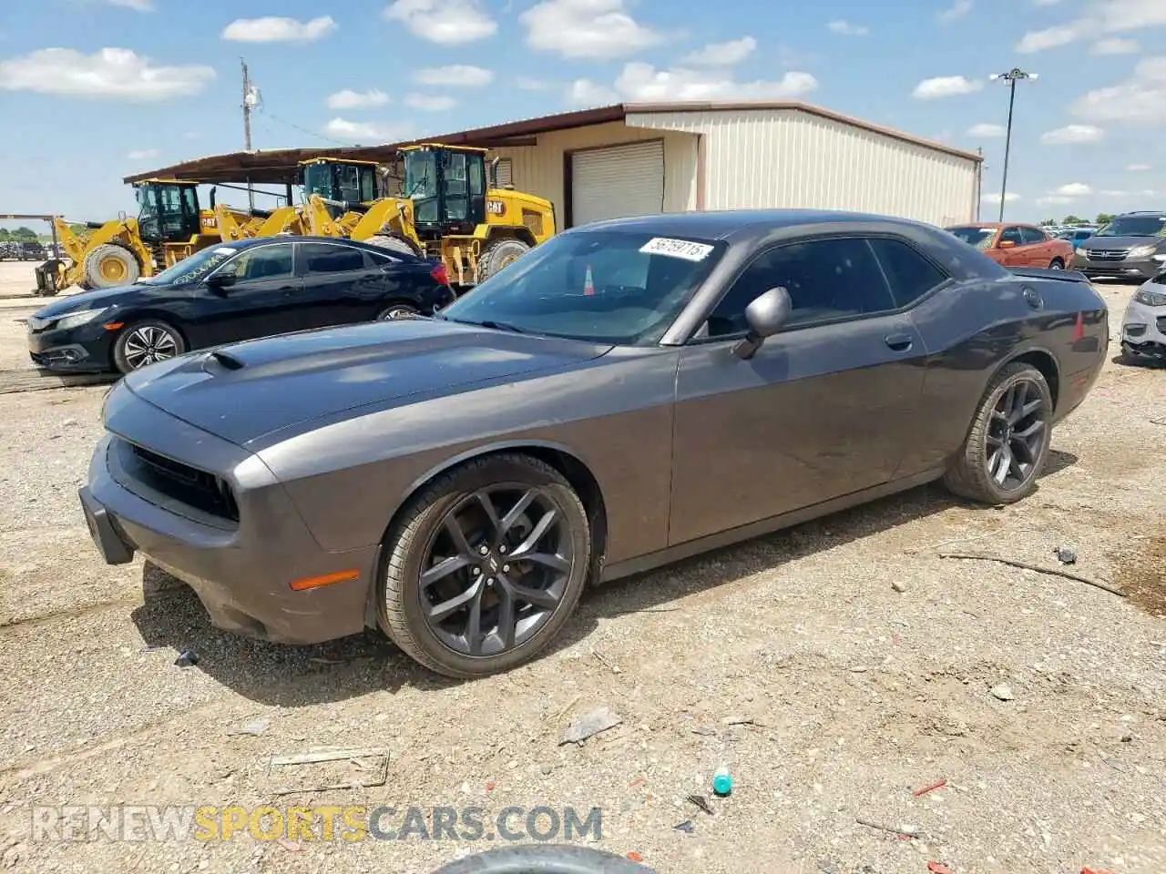 1 Photograph of a damaged car 2C3CDZJG6NH206884 DODGE CHALLENGER 2022