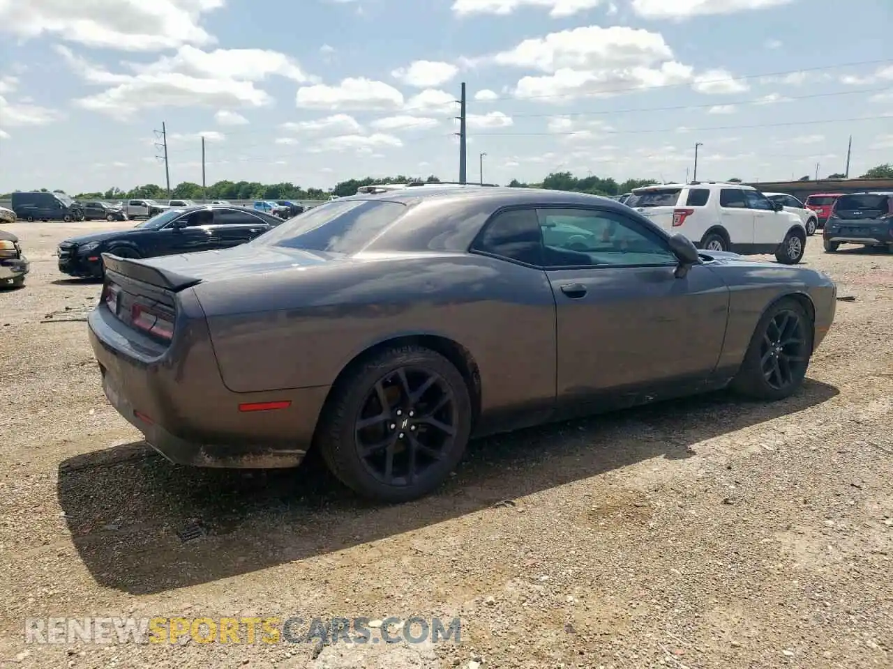 3 Photograph of a damaged car 2C3CDZJG6NH206884 DODGE CHALLENGER 2022