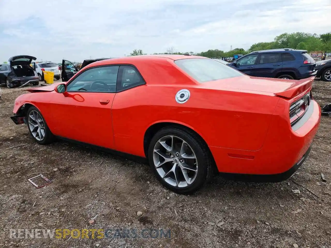 2 Photograph of a damaged car 2C3CDZJG6NH226634 DODGE CHALLENGER 2022