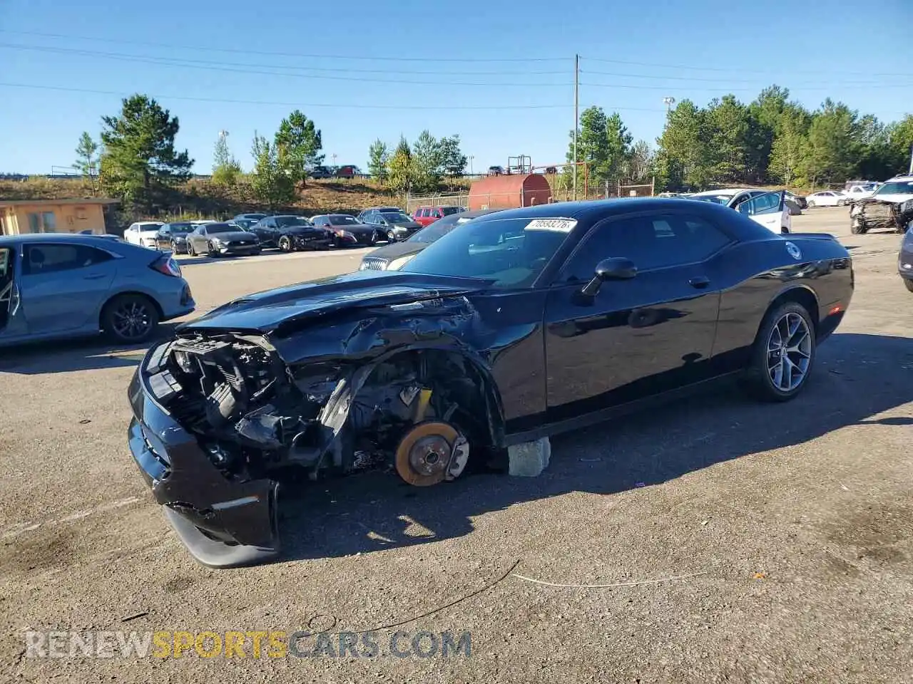 1 fotografías del automóvil dañado 2C3CDZJG7NH230143 DODGE CHALLENGER 2022