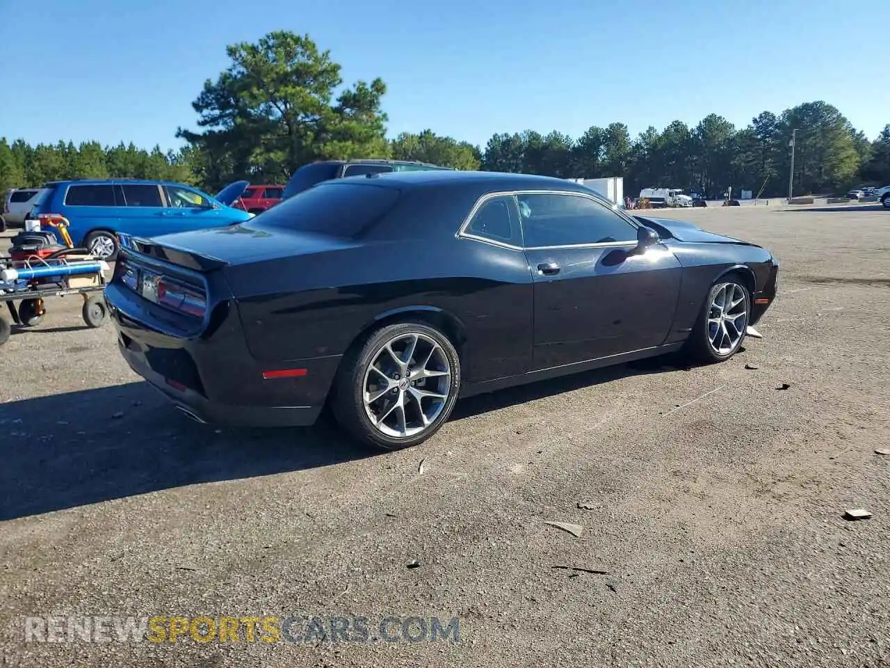 3 fotografías del automóvil dañado 2C3CDZJG7NH230143 DODGE CHALLENGER 2022