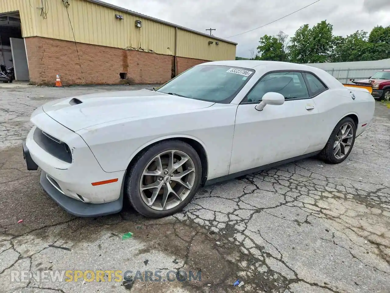 1 Photograph of a damaged car 2C3CDZJG7NH257794 DODGE CHALLENGER 2022
