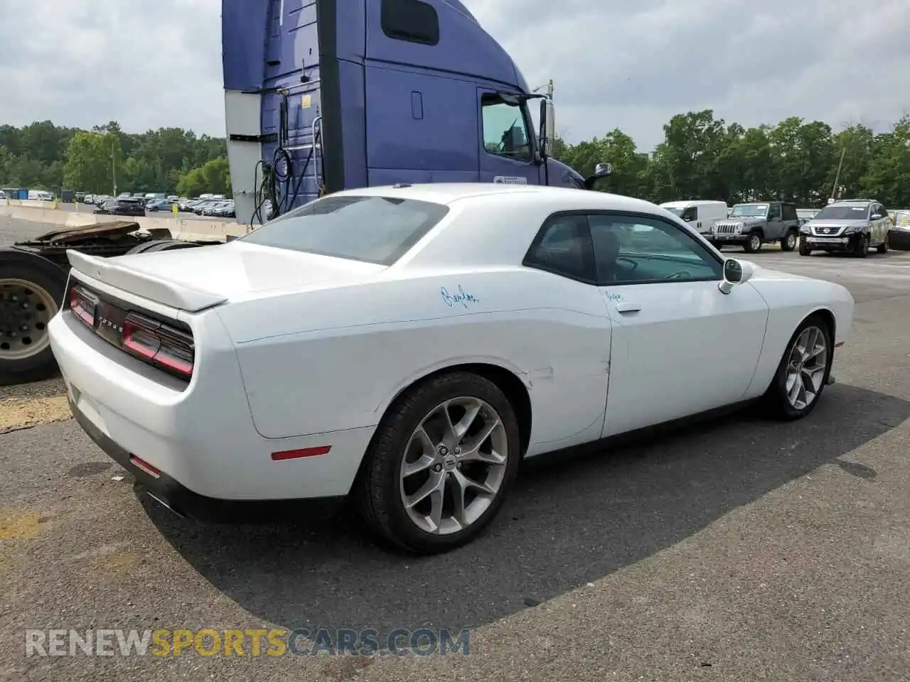 3 Photograph of a damaged car 2C3CDZJG7NH257889 DODGE CHALLENGER 2022