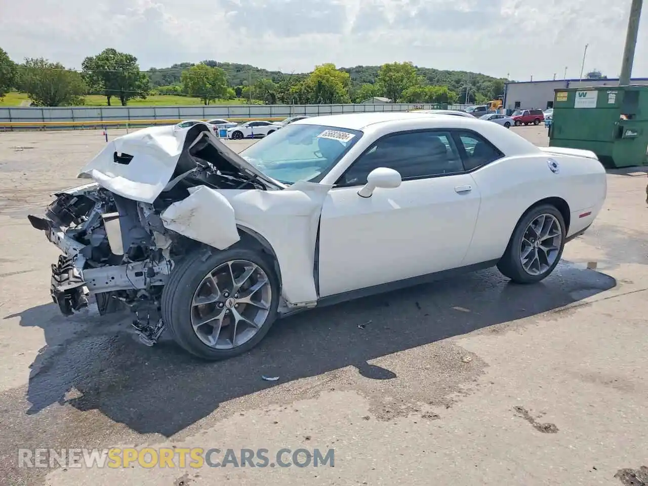 1 Photograph of a damaged car 2C3CDZJG7NH260355 DODGE CHALLENGER 2022